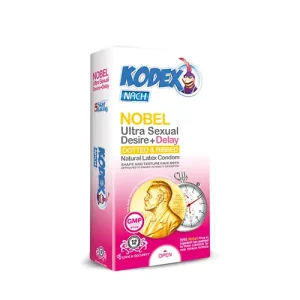 کاندوم کدکس تاخیری تحریک کننده الترا نوبل Nobel Ultra Sexual Desire And Delay